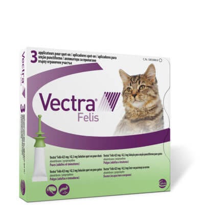 Vectra for Cats & Kittens Under 9 lbs - 6 doses